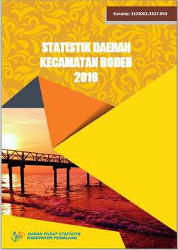 Regional Statistics Of Bodeh District 2016