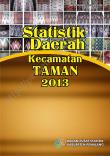 Statistik Daerah Kecamatan Taman 2013