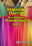 Statistik Daerah Kecamatan Watukumpul 2013