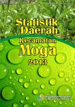 Statistik Daerah Kecamatan Moga 2013